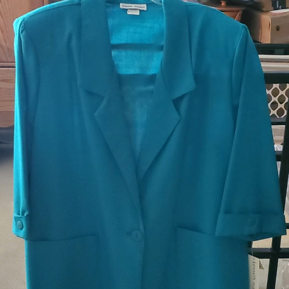 Kenneth Mitchell Spring / Summer Blazer, Size 16 NWT